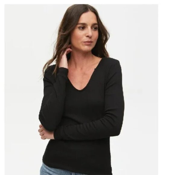 Michael Stars by Anthropologie Ribbed Knit Pull-Over Sweater - Picture 2 of 7